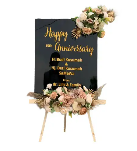 Papan Bunga Akrilik Pedawang